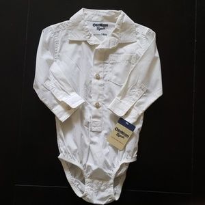 OshKosh Collared Shirt Onesie